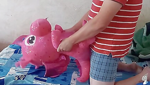 Sexy young girl with her pussy