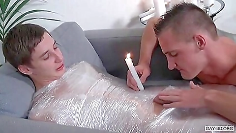 Sexy blonde fucked by a huge cock