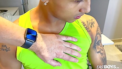 Mature woman with big tits